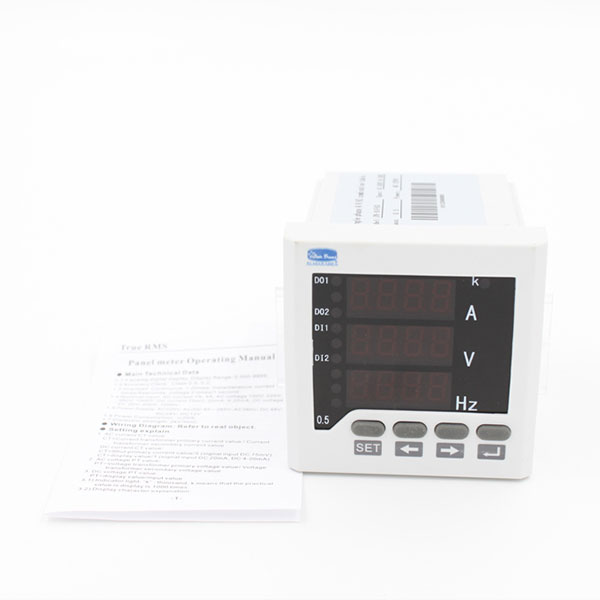 72*72mm Single Phase Digital Multi-Meter