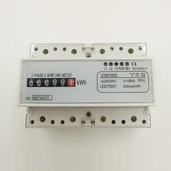 XTM1250S Three Phase DIN-rail Energy Meter