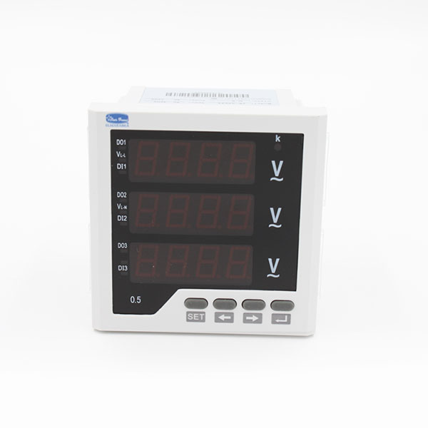 96*96mm Three Phase Digital Voltmeter