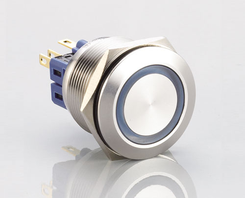 J25 Flat Ring Round With LED