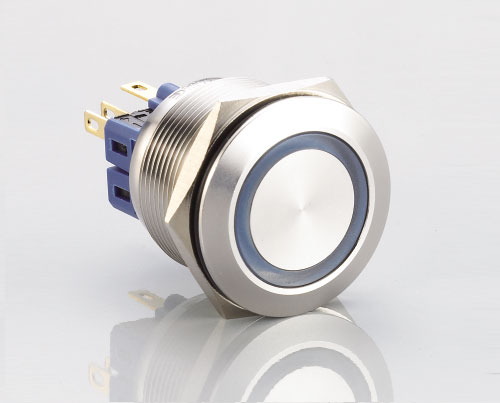 J25 Flat Ring Round Tricolor Light